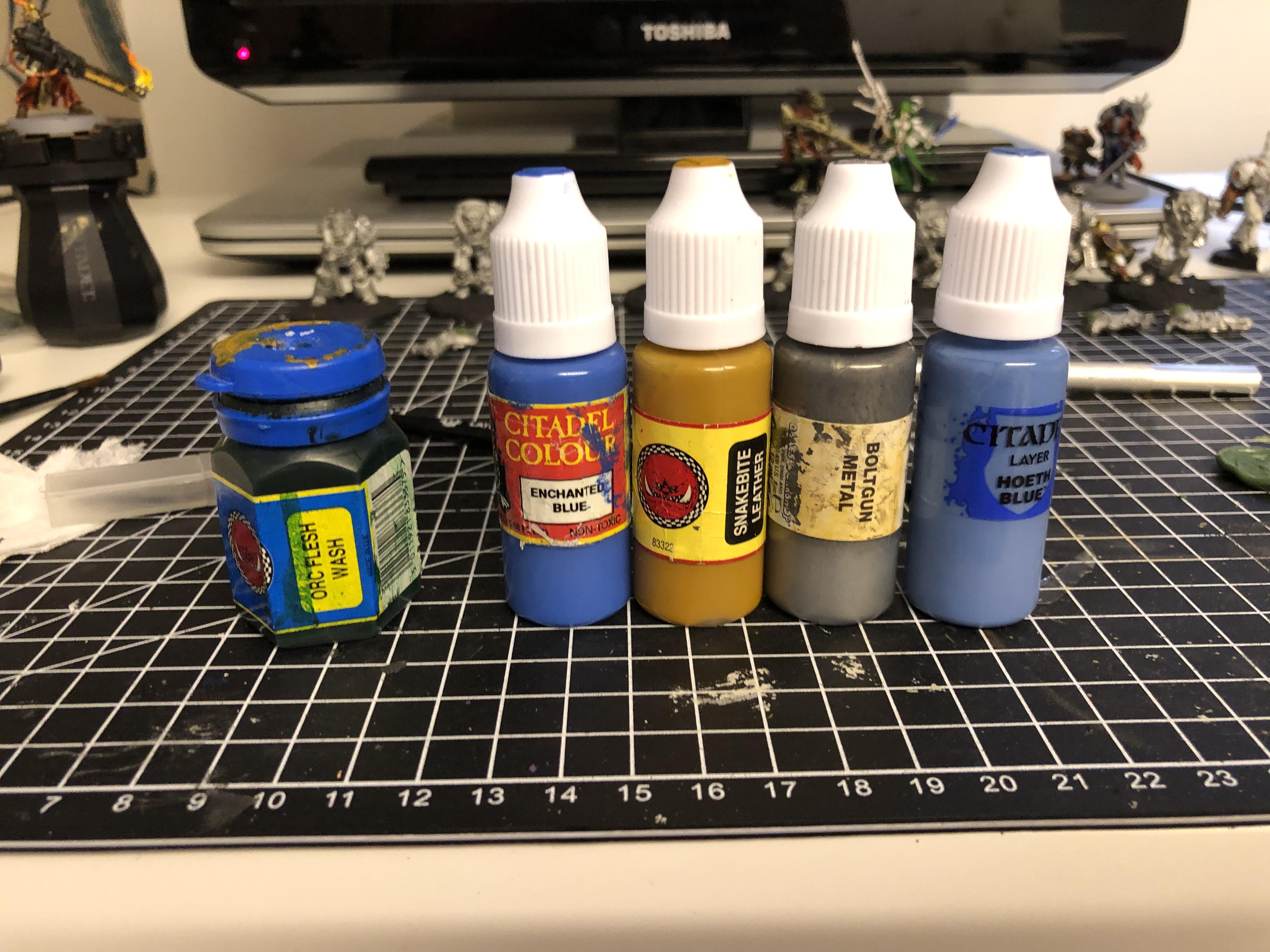 Citadel, Dropped Bottles, Paints Gallery DakkaDakka